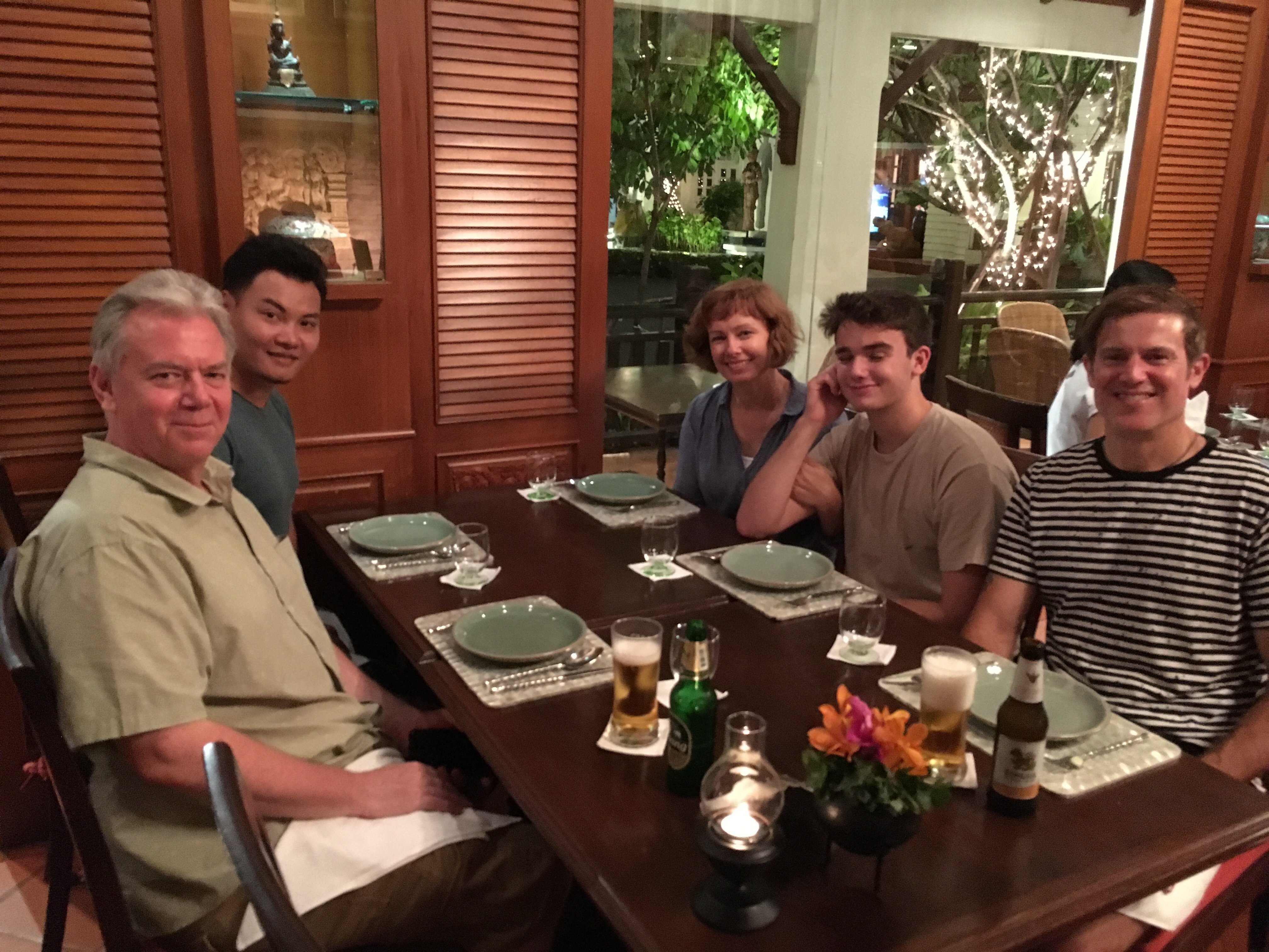 All of us eating together